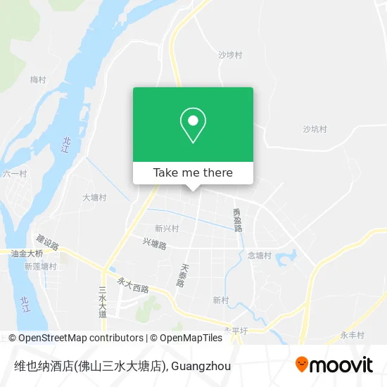 维也纳酒店(佛山三水大塘店) map