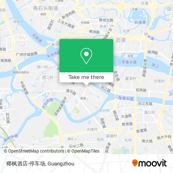椰枫酒店-停车场 map