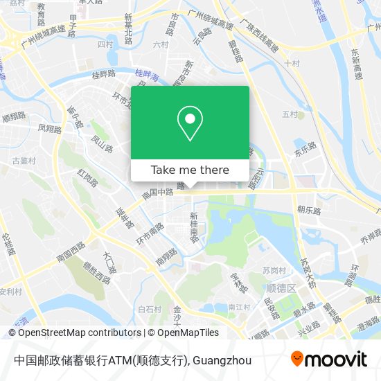 中国邮政储蓄银行ATM(顺德支行) map
