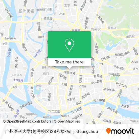 广州医科大学(越秀校区)28号楼-东门 map