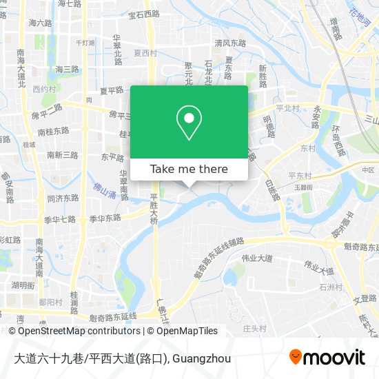 大道六十九巷/平西大道(路口) map
