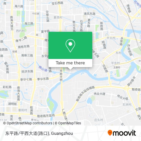 东平路/平西大道(路口) map