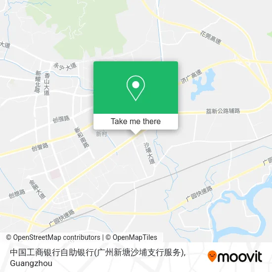 中国工商银行自助银行(广州新塘沙埔支行服务) map