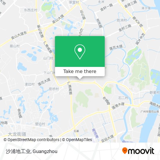 沙浦地工业 map