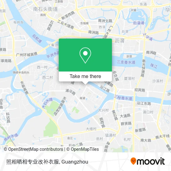 照相晒相专业改补衣服 map