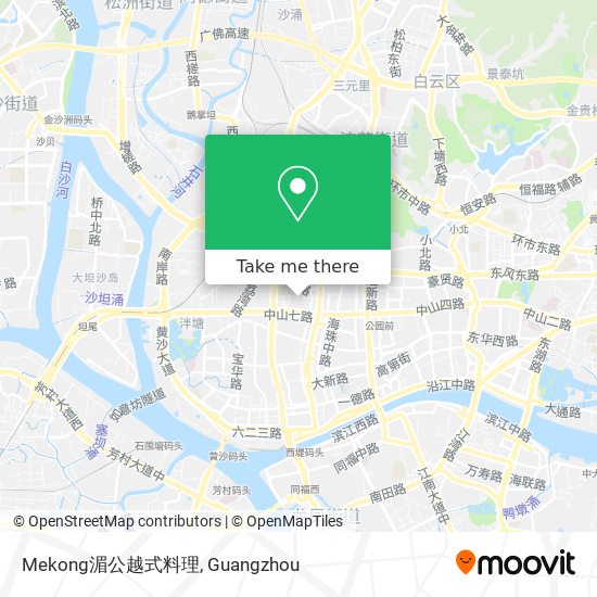 Mekong湄公越式料理 map