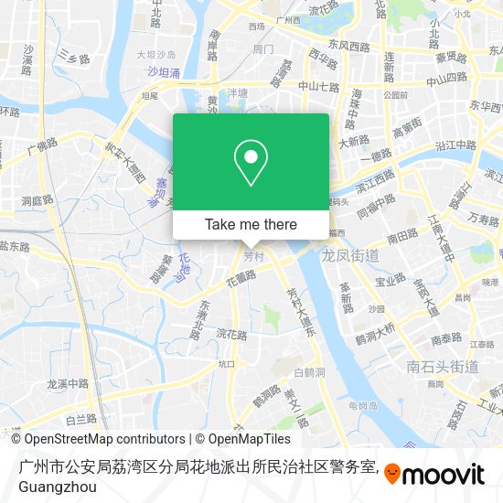 广州市公安局荔湾区分局花地派出所民治社区警务室 map
