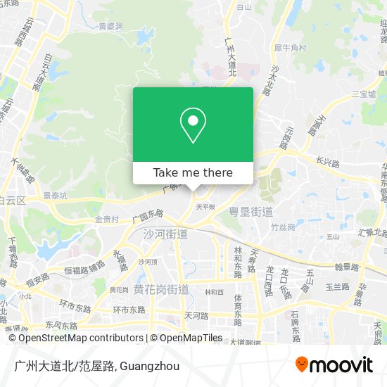 广州大道北/范屋路 map