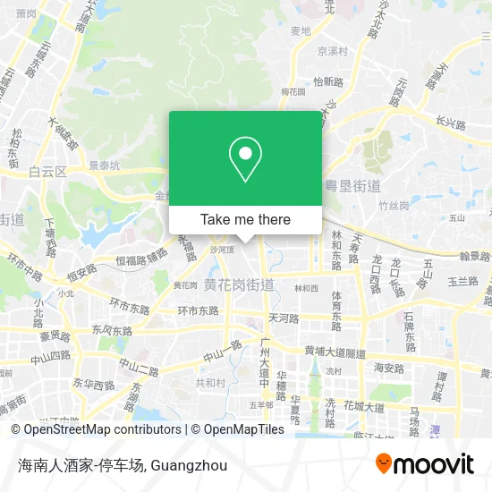 海南人酒家-停车场 map