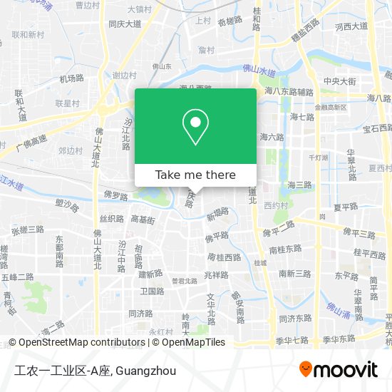 工农一工业区-A座 map