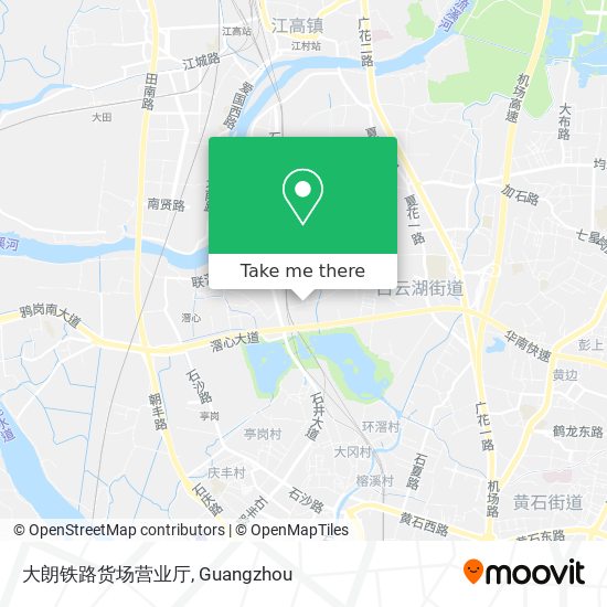 大朗铁路货场营业厅 map