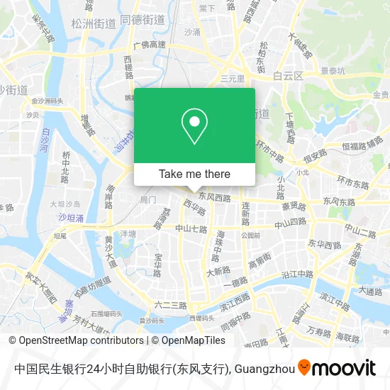中国民生银行24小时自助银行(东风支行) map