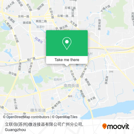 立联信(苏州)微连接器有限公司广州分公司 map