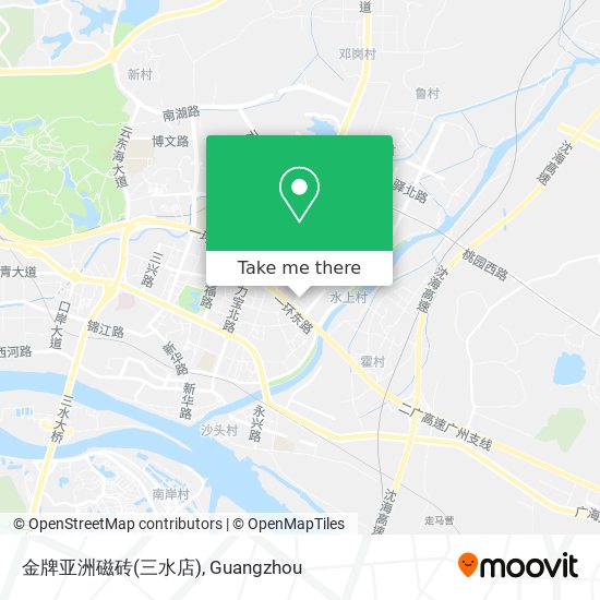 金牌亚洲磁砖(三水店) map