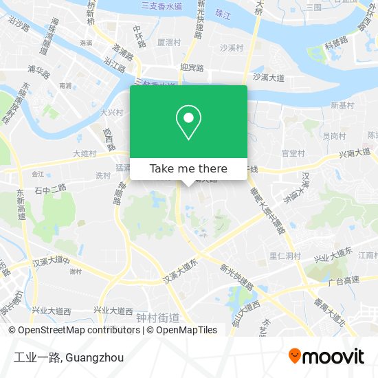 工业一路 map