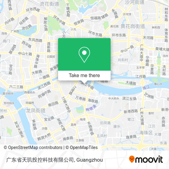 广东省天玑投控科技有限公司 map