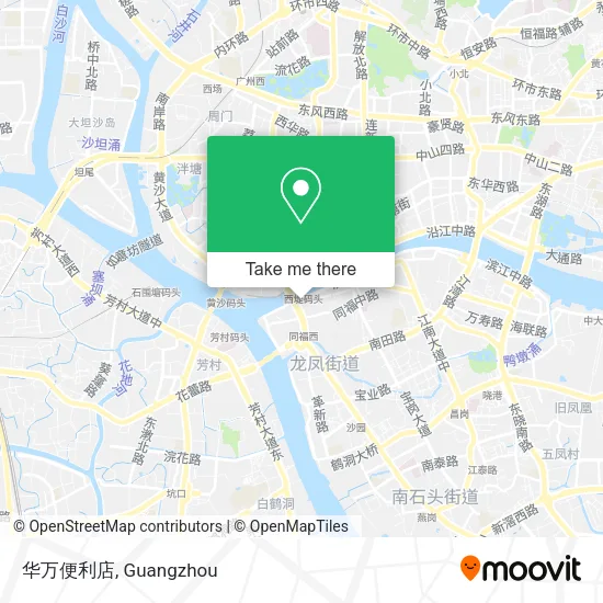 华万便利店 map