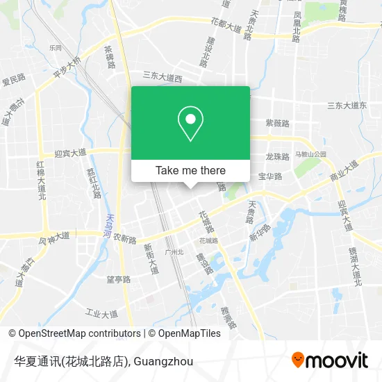 华夏通讯(花城北路店) map