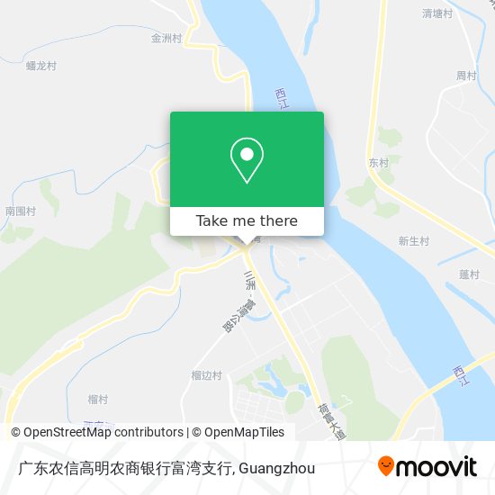 广东农信高明农商银行富湾支行 map