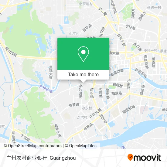 广州农村商业银行 map