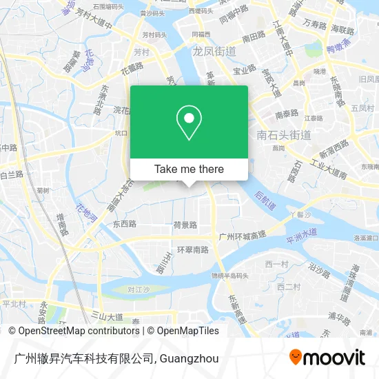 广州辙昇汽车科技有限公司 map