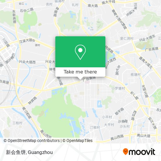新会鱼饼 map
