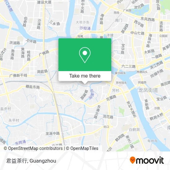 君益茶行 map