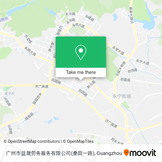 广州市益晟劳务服务有限公司(桑田一路) map