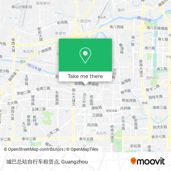 城巴总站自行车租赁点 map