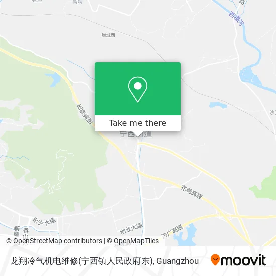 龙翔冷气机电维修(宁西镇人民政府东) map