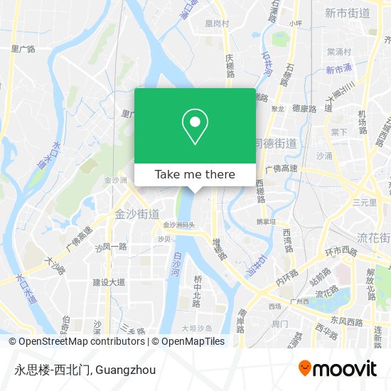永思楼-西北门 map