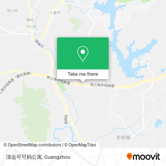 清远可可妈公寓 map