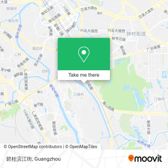 碧桂滨江街 map
