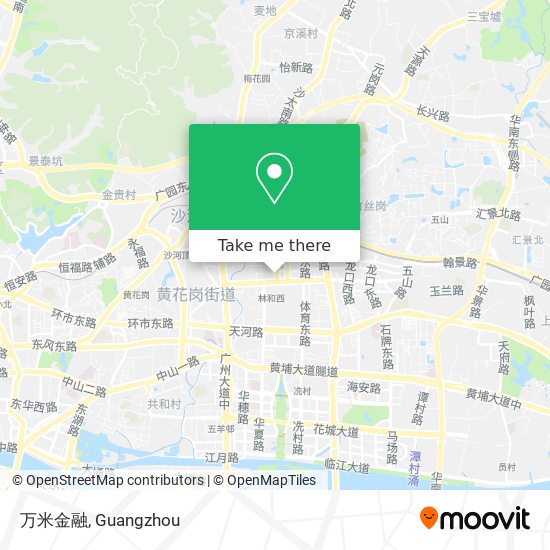 万米金融 map