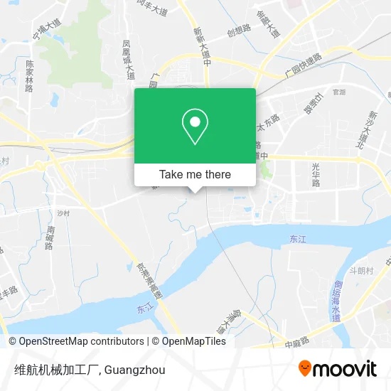 维航机械加工厂 map