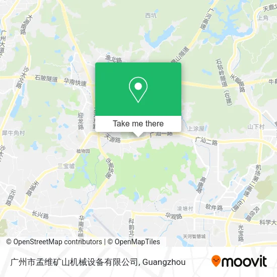 广州市孟维矿山机械设备有限公司 map