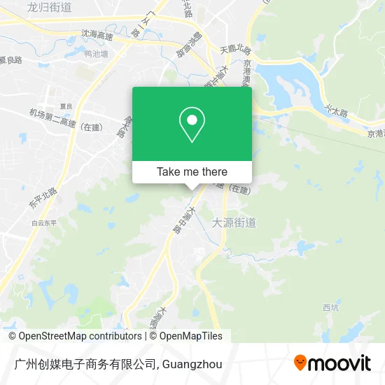 广州创媒电子商务有限公司 map