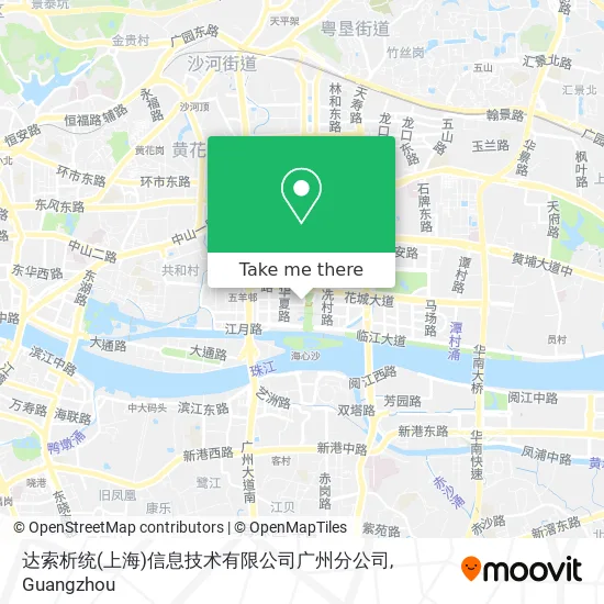 达索析统(上海)信息技术有限公司广州分公司 map
