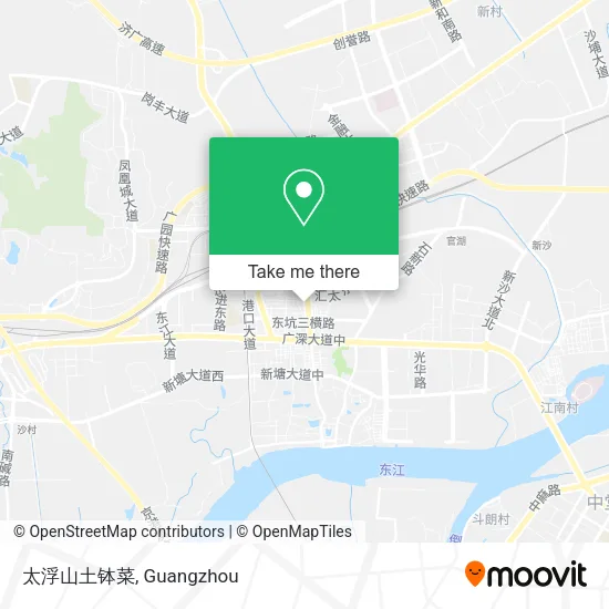 太浮山土钵菜 map