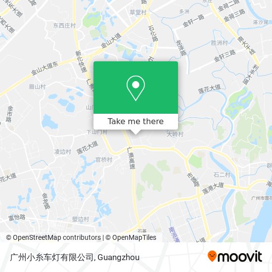 广州小糸车灯有限公司 map