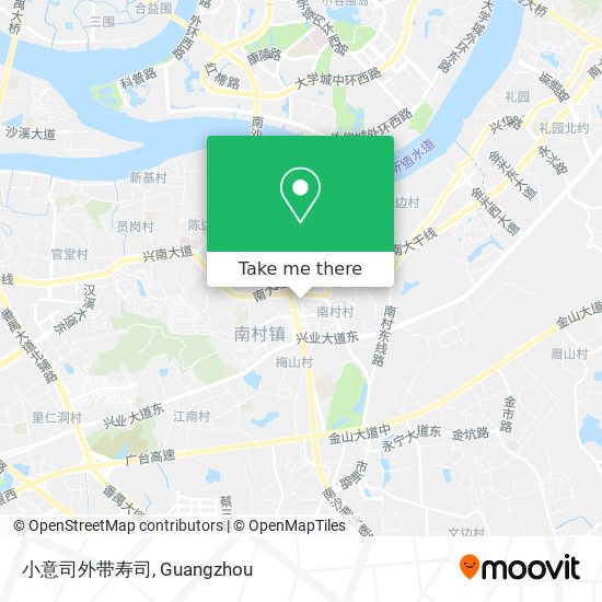 小意司外带寿司 map