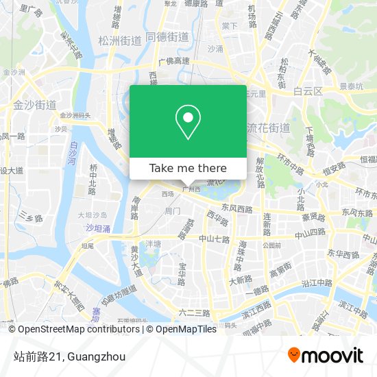 站前路21 map