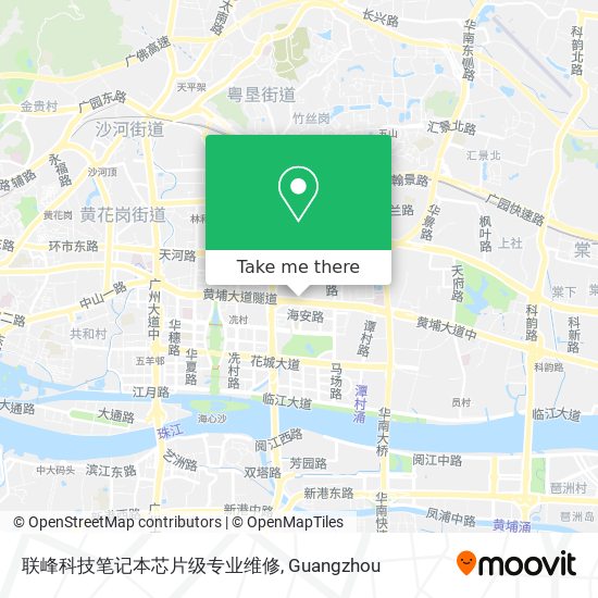 联峰科技笔记本芯片级专业维修 map