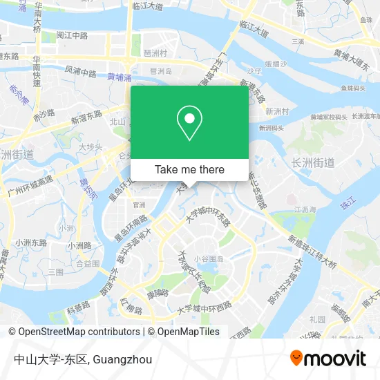 中山大学-东区 map