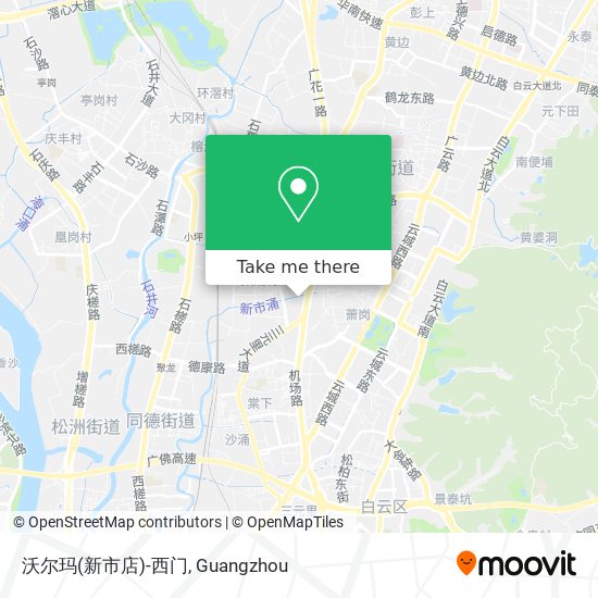 沃尔玛(新市店)-西门 map