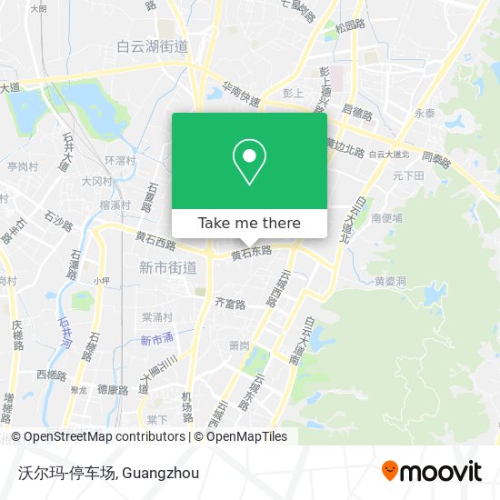 沃尔玛-停车场 map