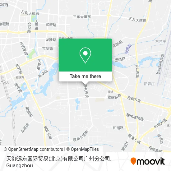 天御远东国际贸易(北京)有限公司广州分公司 map