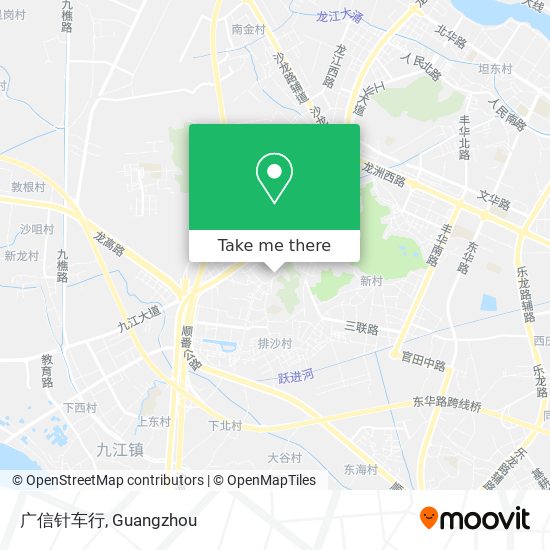 广信针车行 map