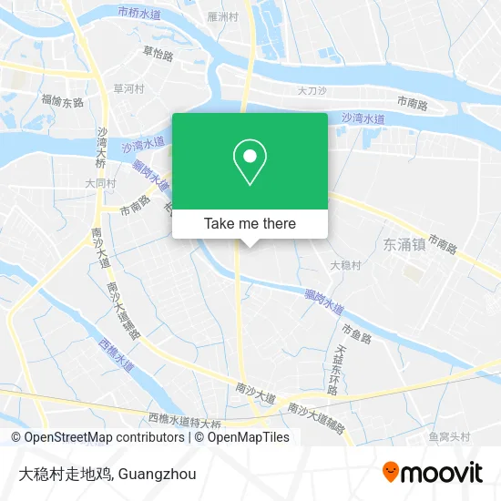 大稳村走地鸡 map