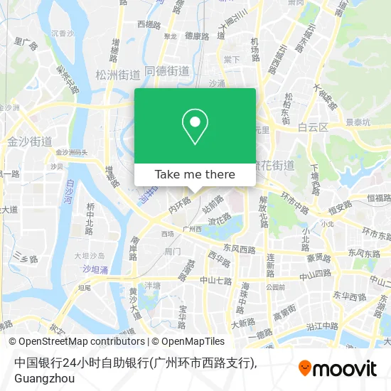 中国银行24小时自助银行(广州环市西路支行) map